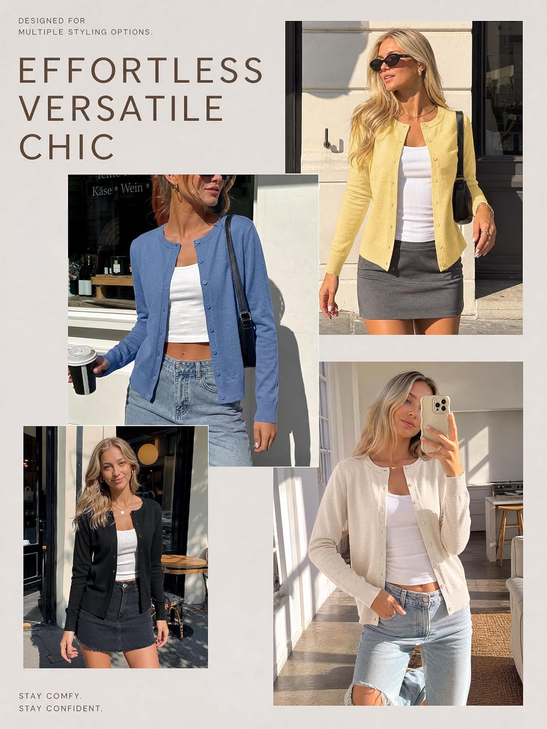 Trendy Queen Women's Lightweight Knit Cardigan - Image 6