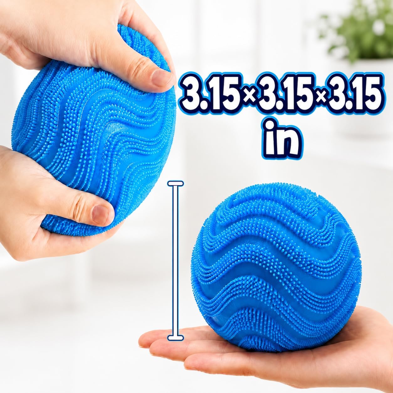 Fuzz Ball Squishy Stress Ball,Soft