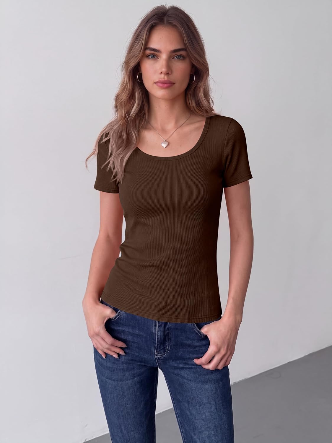 Zeagoo Womens Tops Short Sleeve