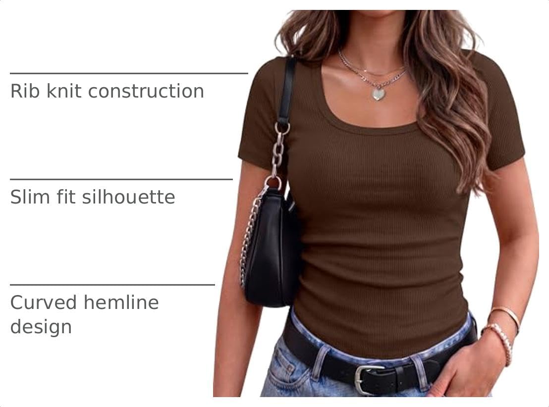 Zeagoo Womens Tops Short Sleeve