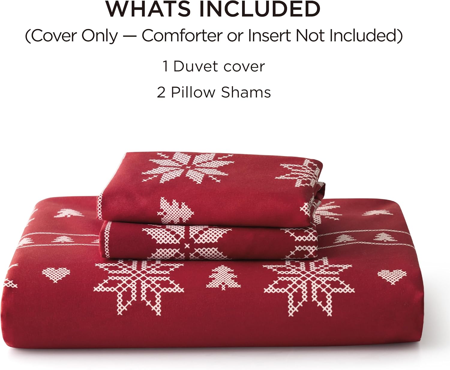 Bedsure Christmas Duvet Cover Queen