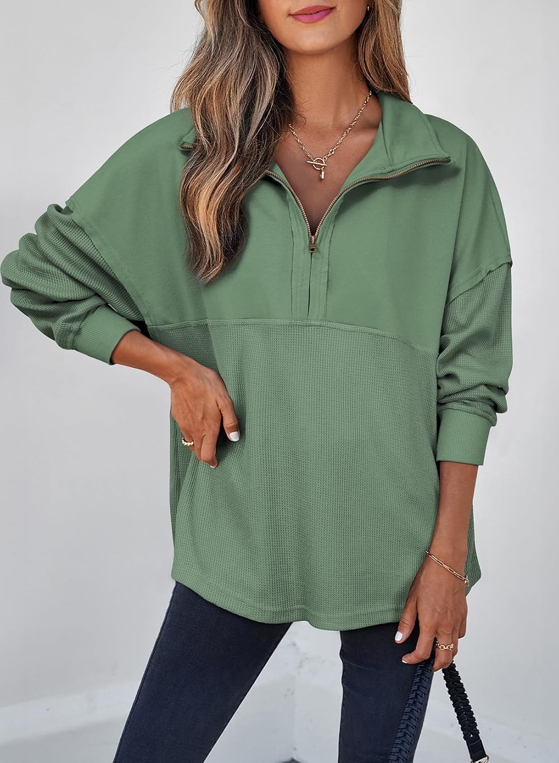 SHEWIN Women Fall Sweatshirt Casual