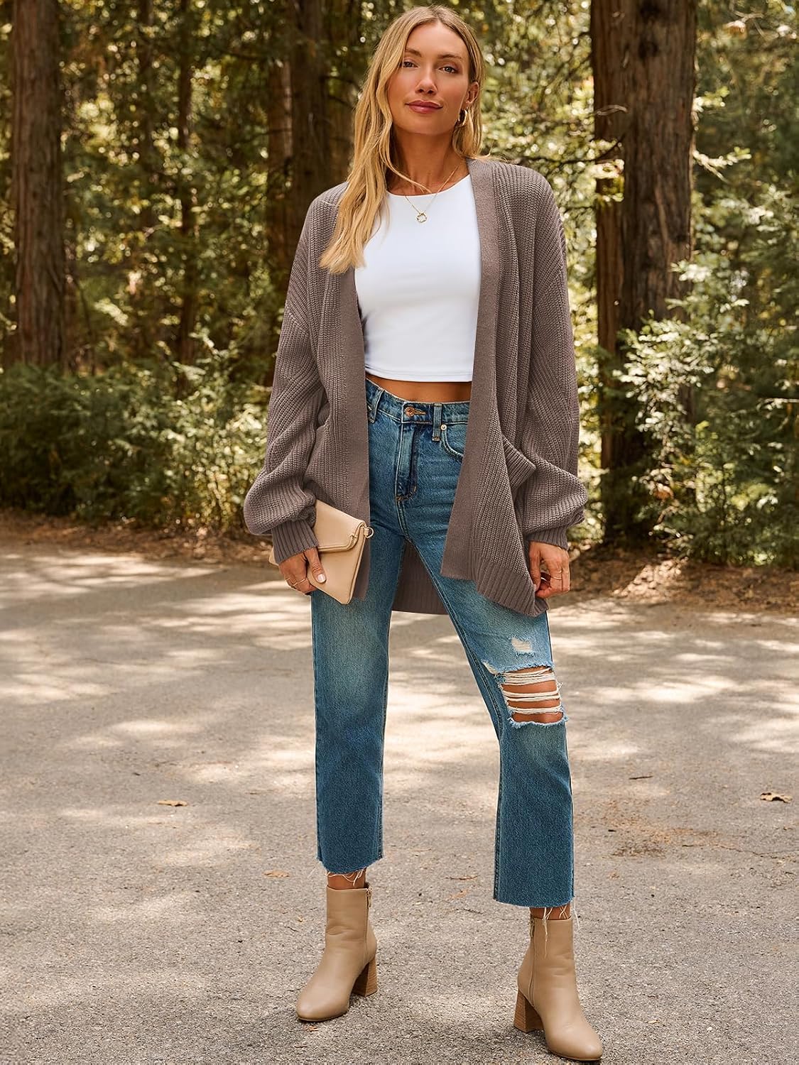 LILLUSORY Oversized Cardigan Sweaters